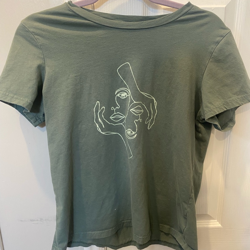 BOHME Green Graphic T-Shirt